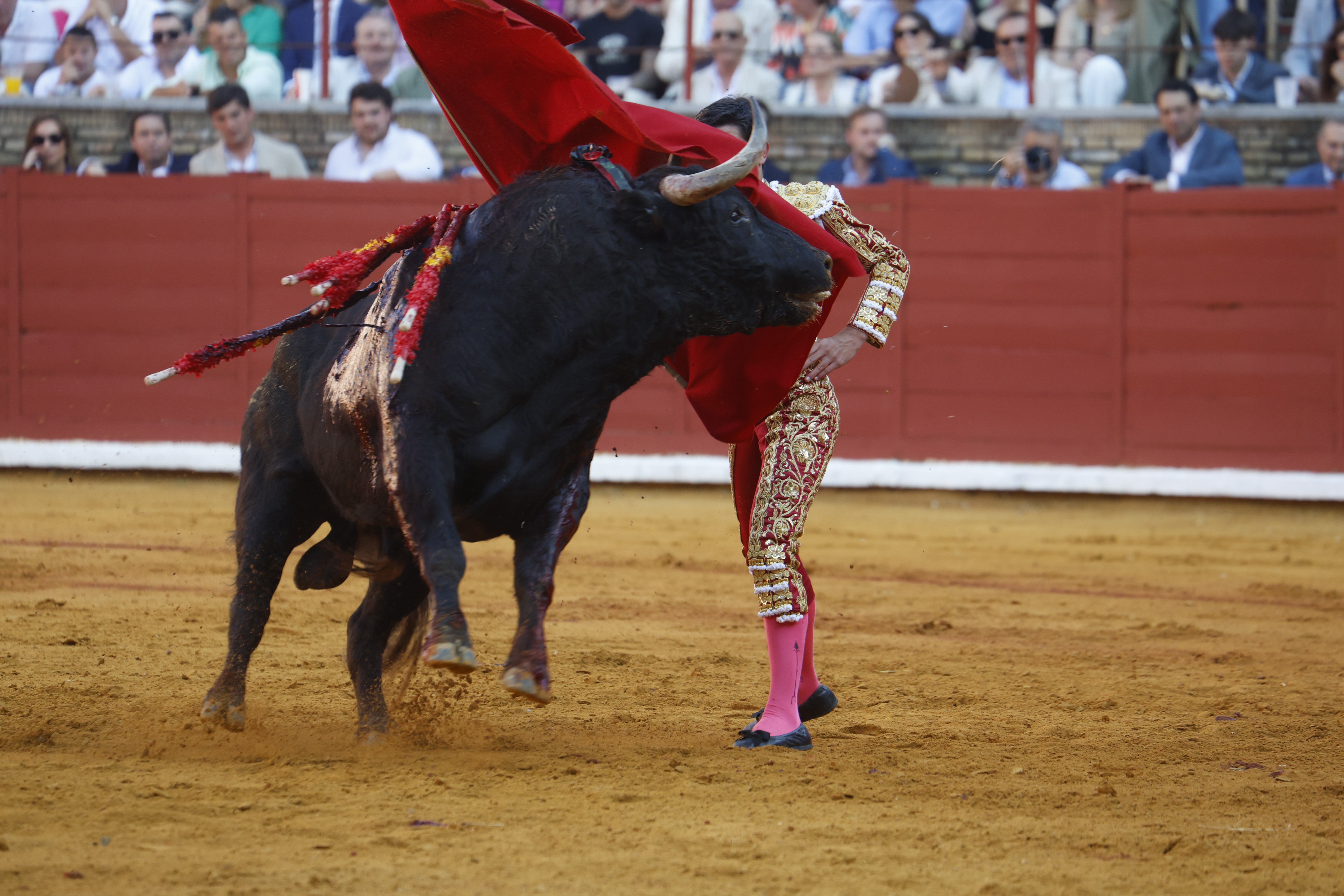 Ambiente de lujo y dos puertas grandes en la corrida de la Feria de Córdoba, en imágenes