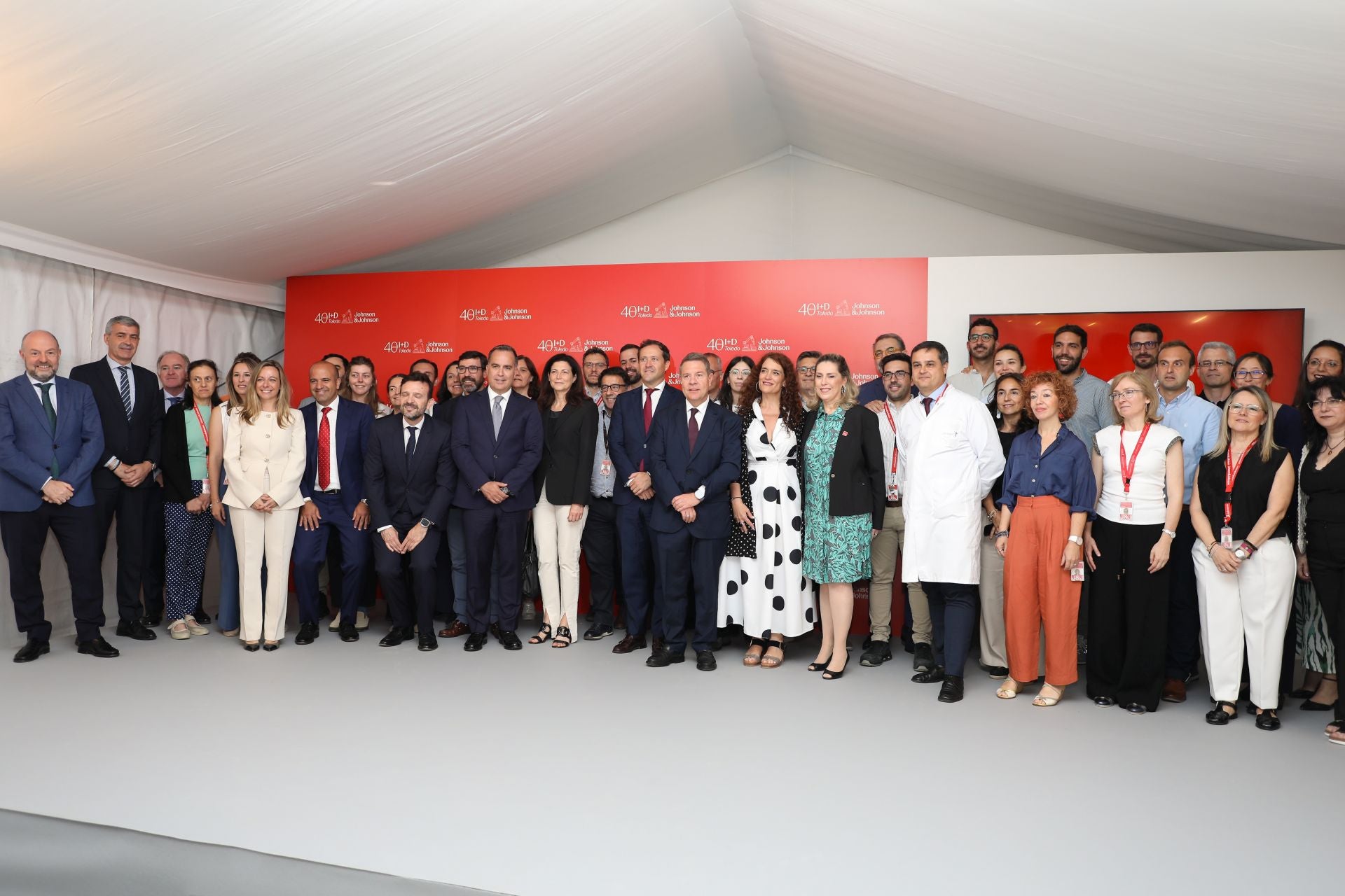Las imágenes del 40 aniversario de Johnson &amp; Johnson en Toledo
