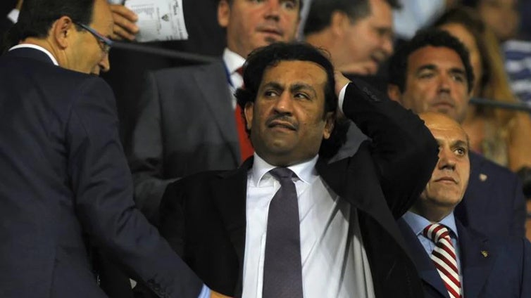 La fiscalía pide 14 años de cárcel al jeque Al-Thani por su gestión del Málaga