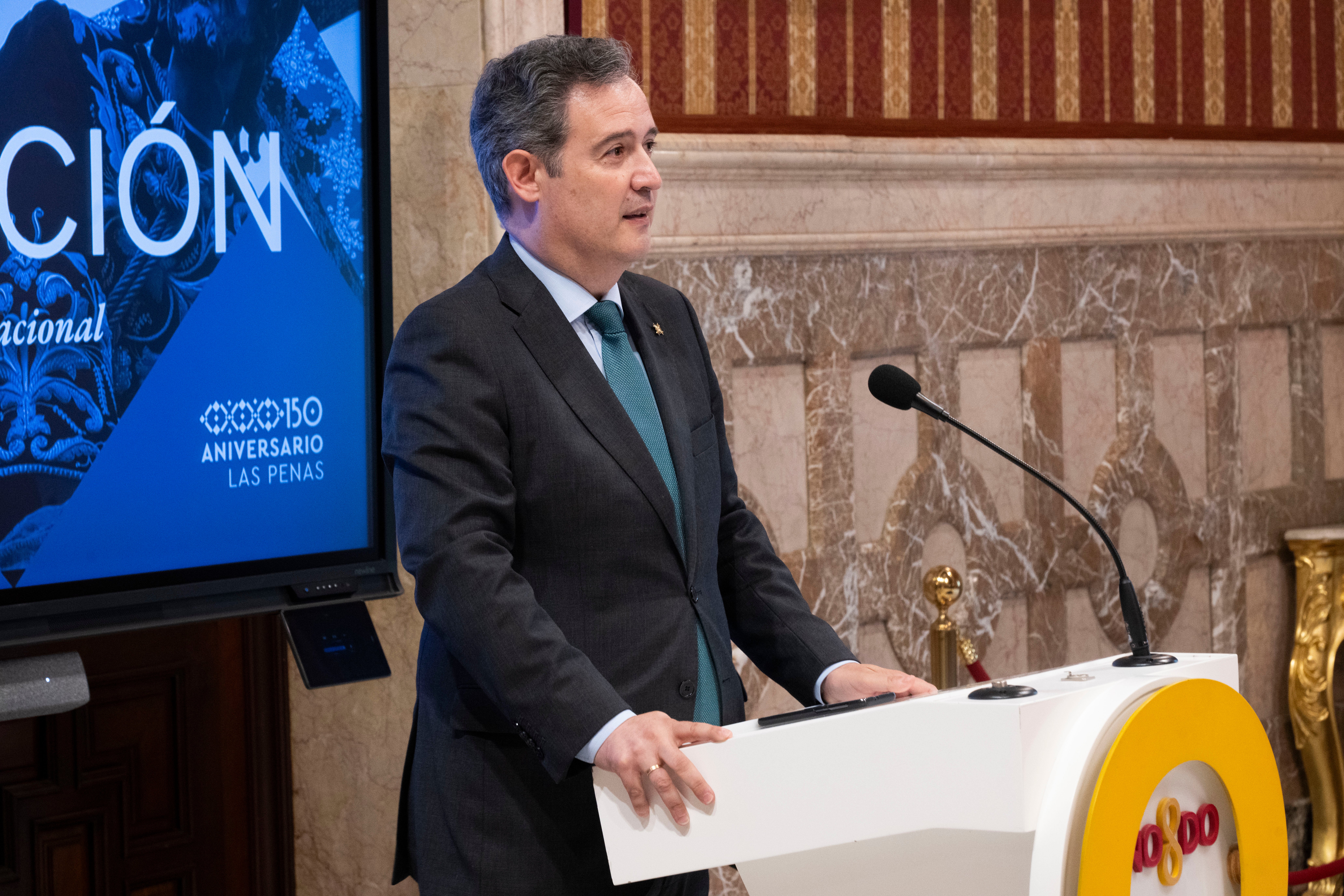 La presentación de los actos y cultos del 150 aniversario de las Penas, en imágenes