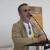 Miguel Marín durante la presentación en Sevilla del XX Flamenco Festival de Londres