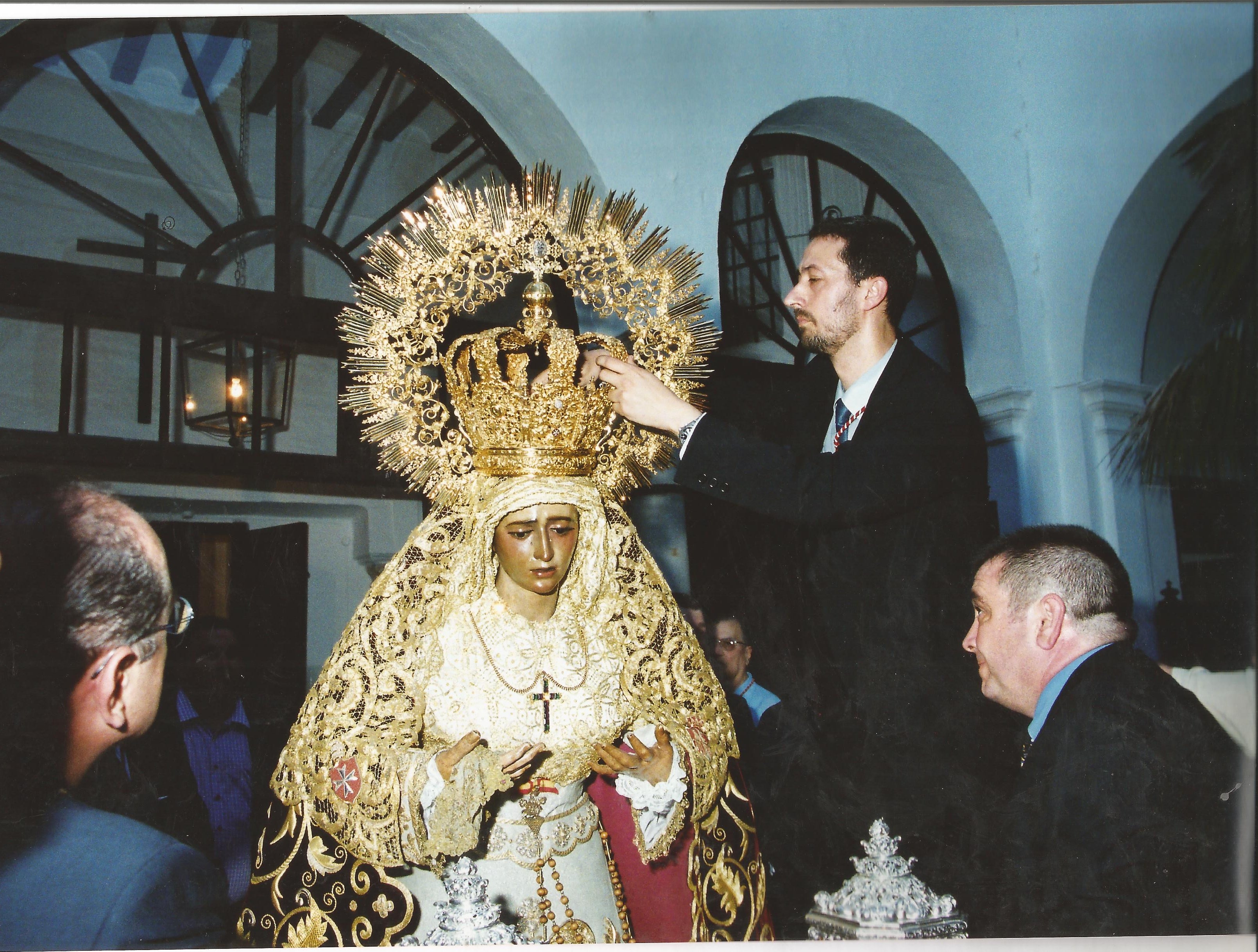 La Amargura en el convento de las Hermanas de la Cruz en 2002