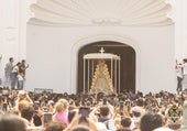 La Blanca Paloma, ya de vuelta en su santuario tras una procesión histórica