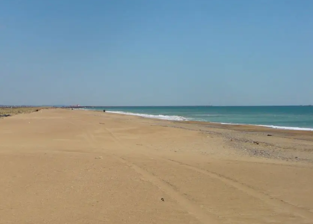 Playa del Espigón, en Huelva